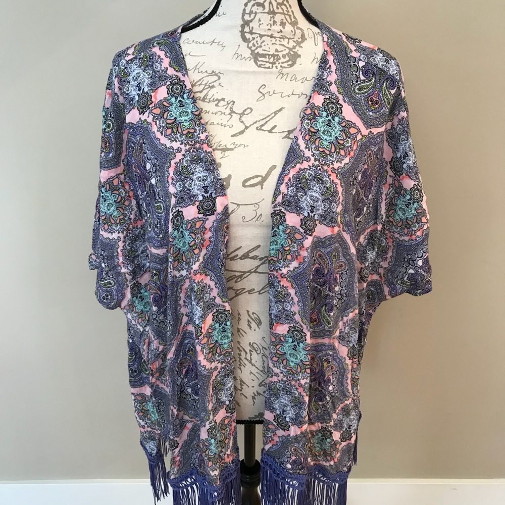 Victoria’s Secret Fringe Kimono